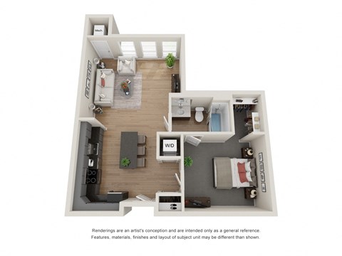 Trendsetter Floorplan at Maven Apartments, Burnsville, MN